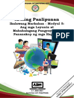 SDO Navotas AP6 Q2 M5 Ang Mga Layunin at Mahahalagang Pangyayari FV