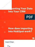 Importing Your Data Into Your CRM
