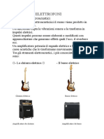 Strumenti electtroacustici