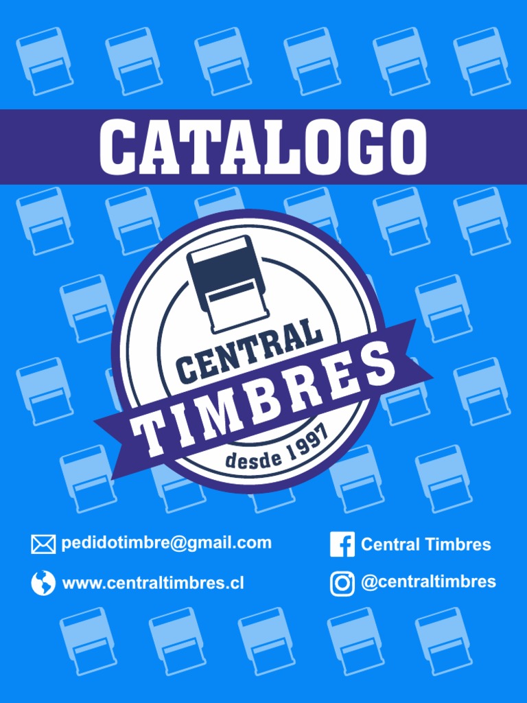 Catálogo de Timbres y Fechadores 2023 | PDF | Tipos de letra | Tipos de ...