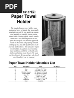 Paper Towel Holder