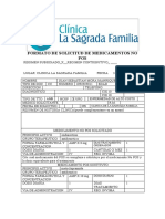 Ondansetron Formato de Solicitud de Medicamentos No Pos