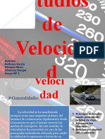 Estudios de Velocidad