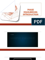 Introduction To Phase Equilibrium