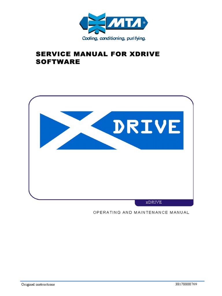XDrive Software Operating Manual | PDF | Input/Output | Power Supply