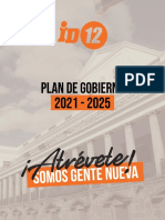 Plan de Gobierno 2021 2025