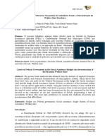 Cortes do Governo Federal no Orcamento da Assistencia Social - A Desconstrucao do Welfare State brasileiro - Anais ENPG