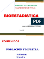 011 BIOESTADISTICA Población y Muestra