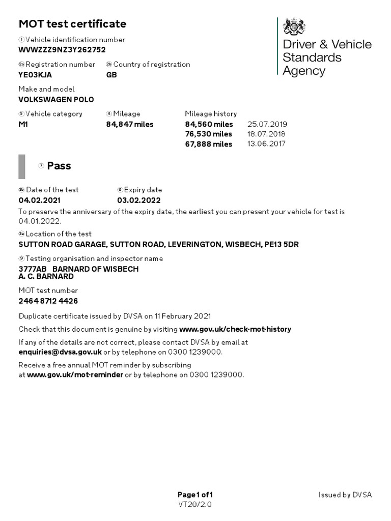 Mot Test 246487124426 | PDF