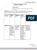 Aplicar Lo Aprendido - Módulo 4 - Taller Crear Plan de Contenido Digital... - Editable