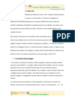 D.Carmen. Paso 4 - Descripción de La Información. Regresión y Correlación.