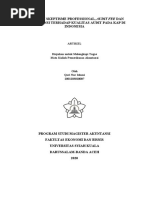 Profil KAP Rintis, Jumadi, Rianto | PDF | Pengelolaan Keuangan & Uang