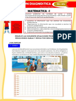 Evalucion Diagnostica Aec Radio - Sumas y Restas Por Descomposicion-Matematica - I 5to-6to