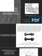 Estudio de Conexiones Empernadas