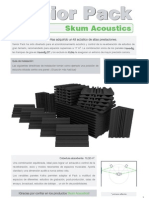 Jafra (8 uds.) - Espuma piramidal - Skum Acoustics