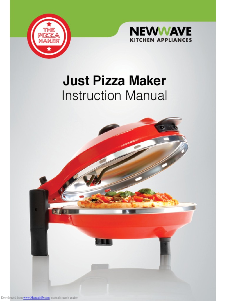 NewWave Kitchen Appliances LD902 PDF Pizza Pesto