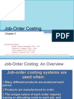 Managerial Accounting-Job Order Costing