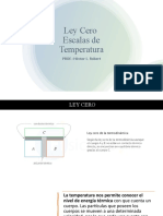 Clase - 3 - Ley Cero - Escalas de Temperaturas