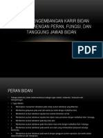 Prinsip Pengembangan Karir Bidan Dikaitkan Dengan Peran, PPT 2