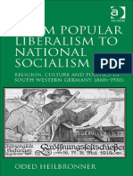 (MODELO) HEILBRONNER, Oded. From Popular Liberalism To National Socialism