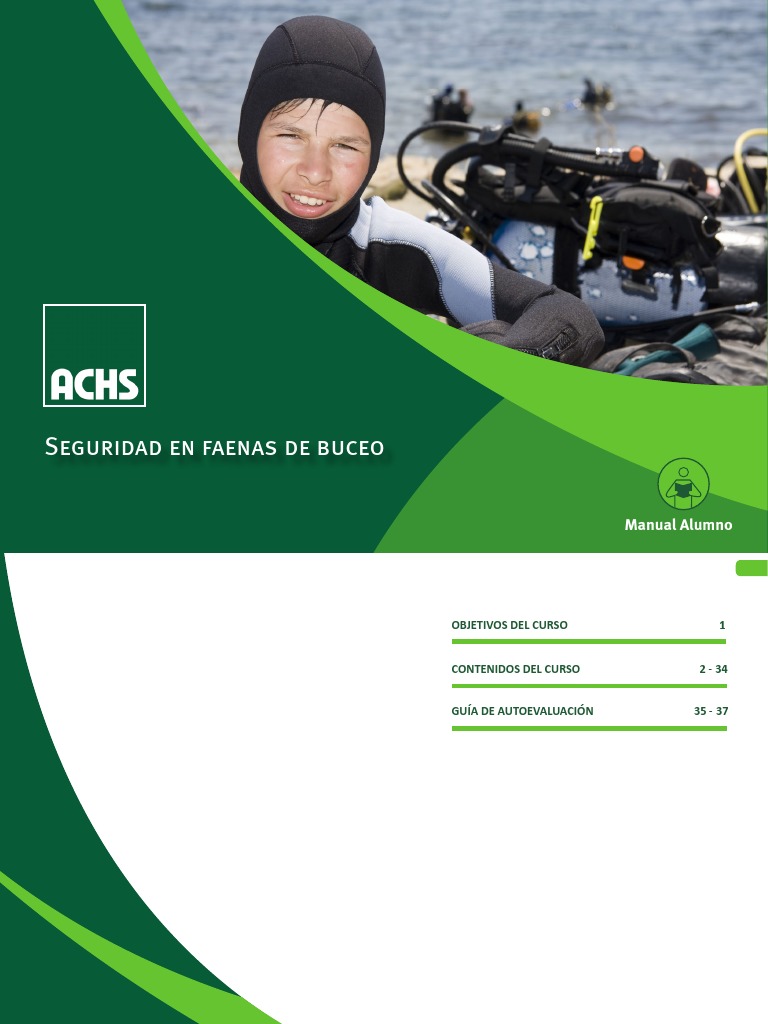 Seguridad en Faenas de Buceo | PDF | Buceo bajo el agua | Buceo