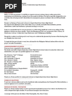 Blessing and Turn Over Ceremony of Admin Building Emcee Script | PDF ...
