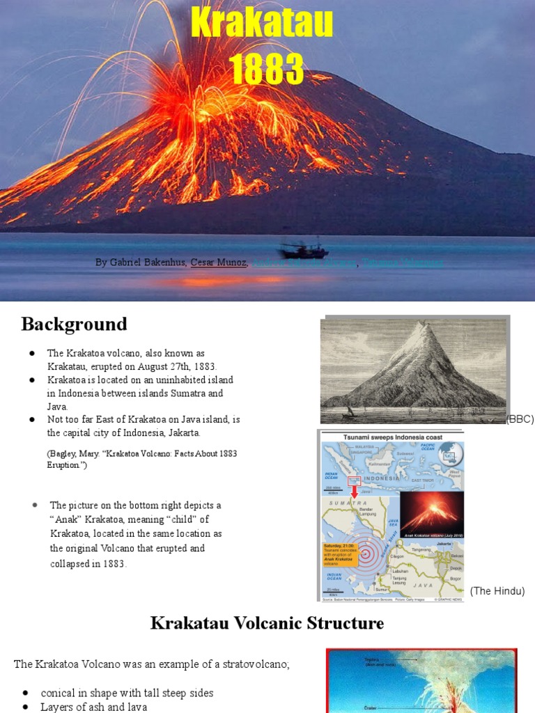 Krakatoa: Facts and Eruption Overview | PDF | Volcano | Types Of ...