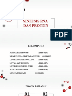 Dokumen Sintesis RNA dan Protein
