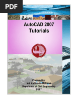 AutoCAD 2007 Setup Guide | PDF | Graphic Design | Software