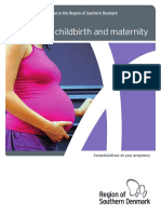 Graviditet, Fødsel Og Barsel - Pjece, Engelsk Udgave - Februar 2016