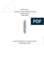 Proposal Ijin Operasional TPQ Al Fatah