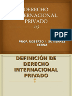 Derecho Internacional Privado - Roberto I Gutierrez Cerna