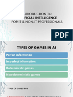 Introduction to AI Types of Games for Professionals