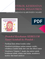 Protokol Kesehatan Pesantren