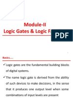 Module-II Logic Gates & Logic Families