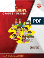 Grade 2 - English Grade 3 - English