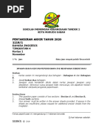 Bi Pat Form 4 (Paper 1) Nov 2020