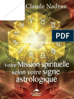 Votre Mission Spirituelle Selon Votre Signe Astrologique - Nadeau Marie-Claude