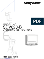 SDV620-B: Operating Instructions