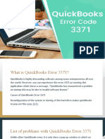 How To Fix QuickBooks Error 3371?