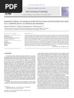 Fuel Processing Technology: Rudemas Manosak, Siripong Limpattayanate, Mali Hunsom