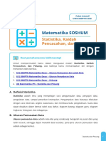 Statistika, Kaidah Pencacahan, Dan Peluang