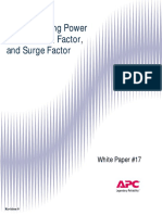 Understanding Power Factor, Crest Factor, and Surge Factor: White Paper #17