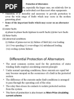 Protection of Alternators