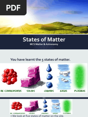 5 States Of Matter
