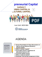 Entrepreneurial Capital Lecture - 3 2020 - For Students 6H - 6A
