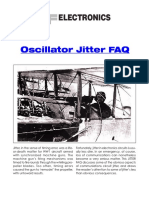 Electronics: Oscillator Jitter FAQ