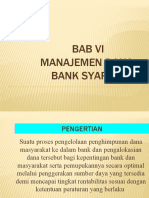 Bab Vi Manajemen Dana Bank Syariah