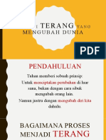 Khotbah - Menjadi Terang Yang Mengubah Dunia