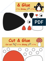 Cut and Glue Activity Sheets